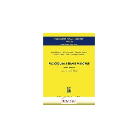 PROCEDURA PENALE MINORILE
