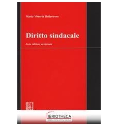 DIRITTO SINDACALE
