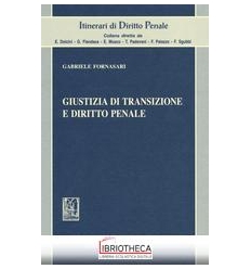 GIUSTIZIA DI TRANSIZIONE E DIRITTO PENALE