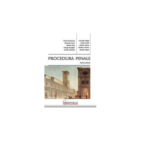 PROCEDURA PENALE