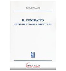 CONTRATTO - (APPUNTI PER UN CORSO DI DIRITTO CIVILE)