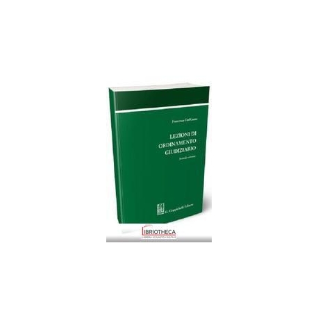 LEZIONI DI ORDINAMENTO GIUDIZIARIO