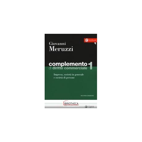 COMPLEMENTO DIRITTO COMMERCIALE 1 2ED