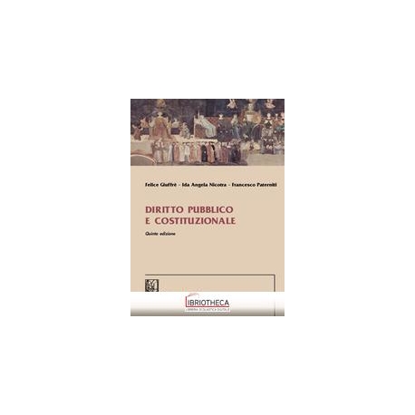 DIRITTO PUBBLICO E COSTITUZIONALE