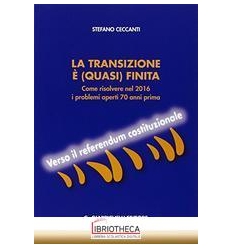 TRANSIZIONE E' (QUASI) FINITA - COME RISOLVERE NEL 2