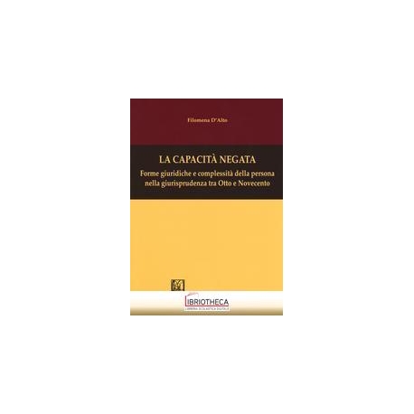 LA CAPACITA' NEGATA