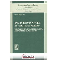 DAL DIRITTO DI VIVERE AL DIRITTO DI MORIRE - RIFLESS