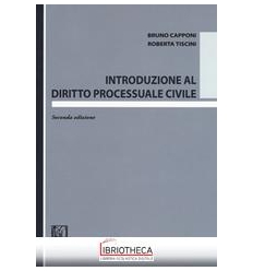 INTRODUZIONE AL DIRITTO PROCESSUALE CIVILE
