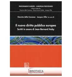 IL NUOVO DIRITTO PUBBLICO EUROPEO