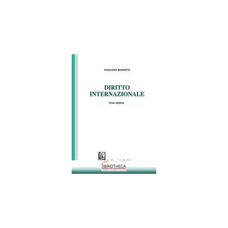 DIRITTO INTERNAZIONALE