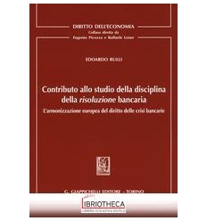 CONTRIBUTO ALLO STUDIO DELLA DISCIPLINA DELLA RISOLU