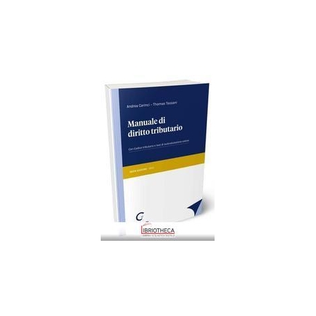 MANUALE DI DIRITTO TRIBUTARIO