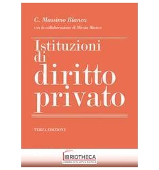 ISTITUZIONI DI DIRITTO PRIVATO