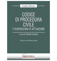 CODICE DI PROCEDURA CIVILE MINOR