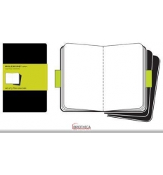 PLAIN CAHIER BLACK COVER POCK.