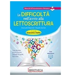 LE DIFFICOLTÀ NELL'AVVIO ALLA LETTOSCRITTURA