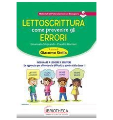 LETTOSCRITTURA: COME PREVENIRE GLI ERRORI