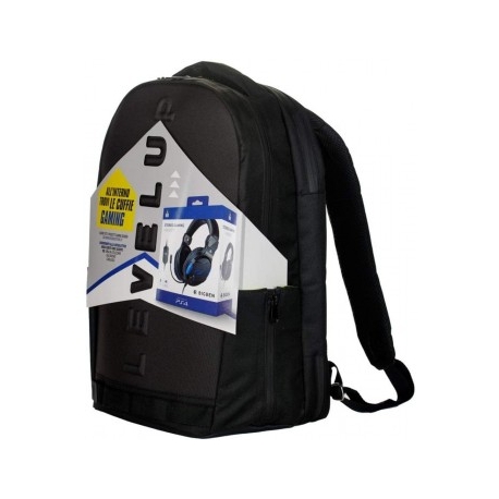 ZAINO SCUOLA LEVEL UP CON CUFFIA GAMER