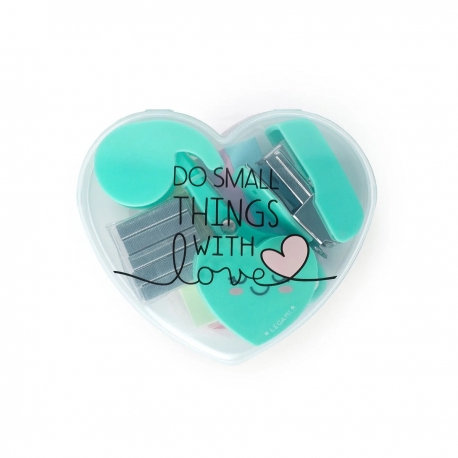 Mini Set di Cancelleria - Cuore