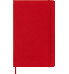 Taccuino Moleskine RED PLAIN LARGE