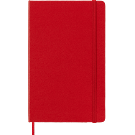 Taccuino Moleskine RED PLAIN LARGE