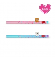 Set di 2 Penne Gel - Beary in Love