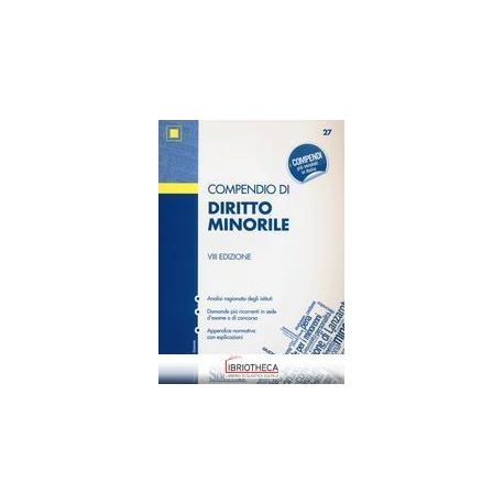 27 COMPENDIO DI DIRITTO MINORILE