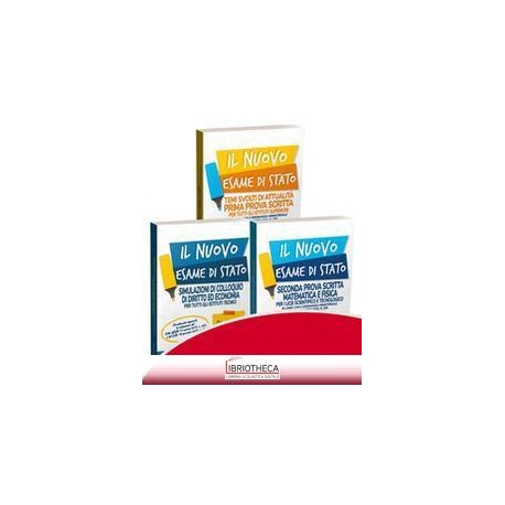 KIT PROVA SCRITTA LICEO SCIENTIFICO - MATURITA' 2019