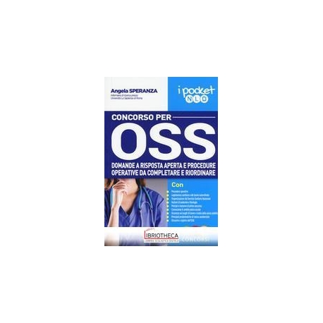CONCORSO PER OSS - POCKET - DOMANDE A RISPOSTA APERT