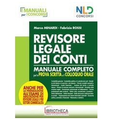 MANUALE PER REVISIONE LEGALE DEI CONTI - MANUALE COM