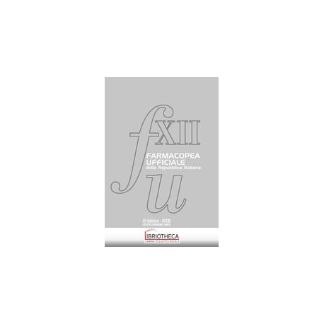 FARMACOPEA UFFICIALEDELLA REPUBBLICA ITA