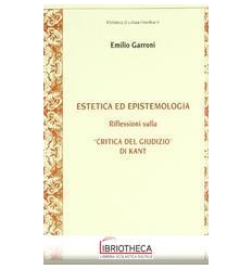 ESTETICA ED EPISTEMOLOGIA