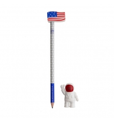 Set di 2 Gomme e 1 Matita - To The Moon