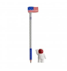 Set di 2 Gomme e 1 Matita - To The Moon