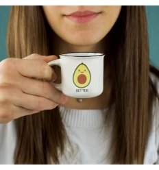 TAZZINE DA CAFFE AVOCADO