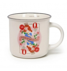 Tazza in Porcellana - Cup-Puccino QUEEN