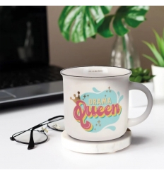 Tazza in Porcellana - Cup-Puccino Drama Queen