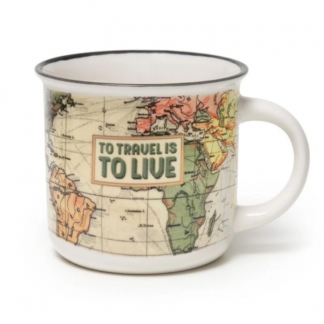 Tazza in Porcellana - Cup-Puccino TRAVEL