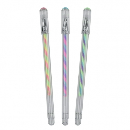 Set di 3 Penne Gel Multicolore - Twist