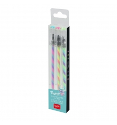 Set di 3 Penne Gel Multicolore - Twist
