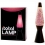 Lampada Lava GLITTER con Base Nera