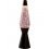 Lampada Lava GLITTER con Base Nera