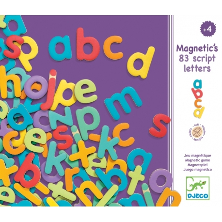 LETTERE MAGNETICHE IN STAMPATELLO MINUSCOLO
