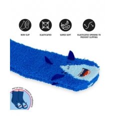 CALZINI ANTISCIVOLO - SHARK KIDS