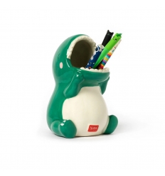 Portapenne in Ceramica - dino