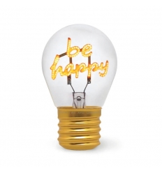 Lampada da Tavolo a Forma di Lampadina be happy