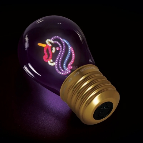 Lampada da Tavolo a Forma di Lampadina