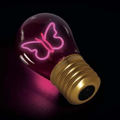 Lampada da Tavolo a Forma di Lampadina