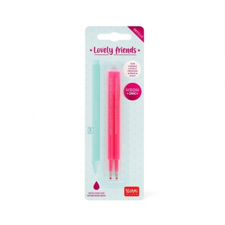 Set di 2 Refill per Penna Gel - neon pink