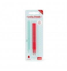 Set di 2 Refill per Penna Gel - ROSSO